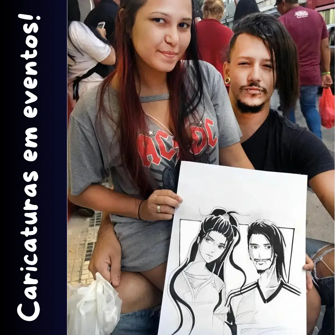 Caricaturas em eventos!